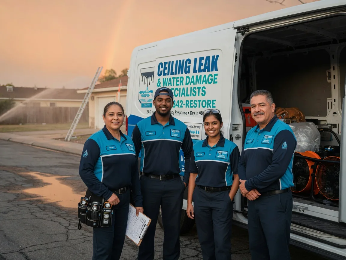Ceiling Leak Cleanup company in Philadelphia, NY